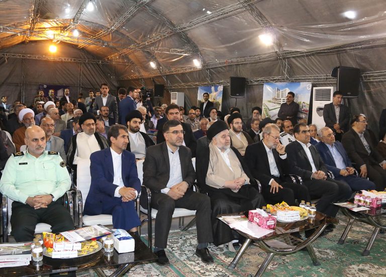 مراسم کلنگ زنی و آغاز عملیات عمرانی